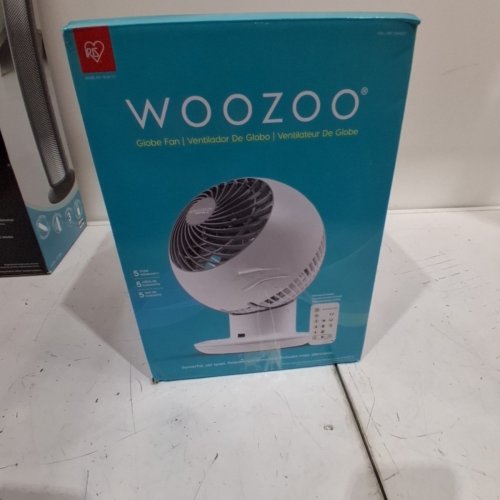 IRIS WOOZOO 5-SPEED OSCILLATING GLOBE FAN - 82FT RANGE - WHITE (MODEL: PCF-SC15T-CT/2354207) image 4
