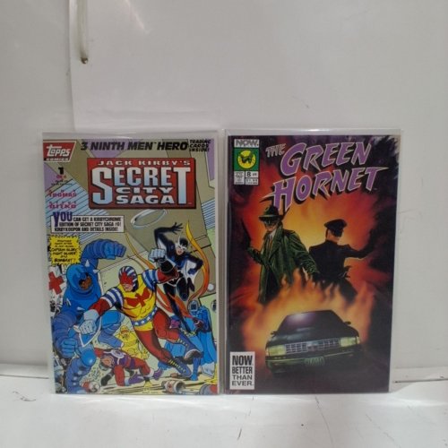 4 ASSTD DARK HORSE, TOPPS, NOW, IMAGE COMIC BOOKS - THE GREEN HORNET #8, SECRET CITY SAGA #1 OF 4, PREDATOR VS MAGNUS ROBOT FIGHTER #2 OF 2, BRIGADE #2 - VARIOUS AUTHORS image 4