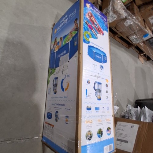 FUNSICLE OUTDOOR ABOVE GROUND ACTIVITY POOL - 8FT X 30" (MODEL: F2000830A) image 4