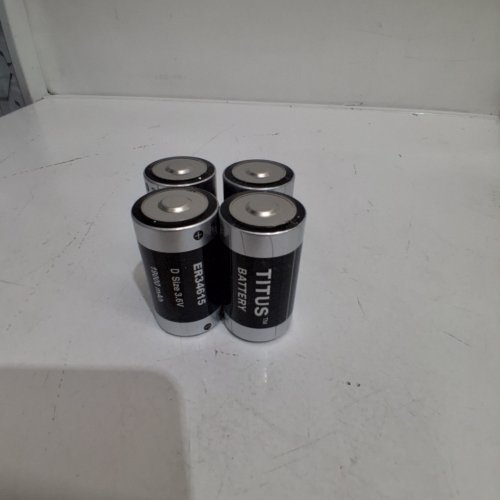 4PK TITUS LITHIUM BATTERIES - D SIZE, 3.6 V, 19000 MAH (MODEL: ER34615) image 2