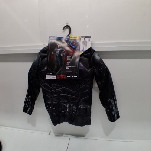 3PC RUBIES MUSCLE CHEST BATMAN COSTUME - MEDIUM - BLACK (ITEM: 703251) image 2