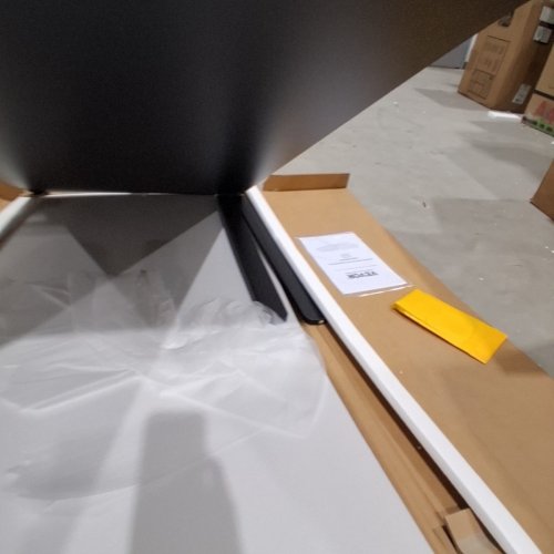 WOODEN WASHER AND DRYER COUNTERTOP - 54" X 27" - BLACK (MODEL:C240329S-03) image 4