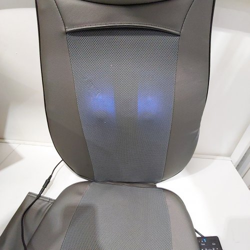 SNAILAX SHIATSU NECK & BACK MASSAGER MASSAGE CHAIR PAD WITH HEAT - SL-233 image 2