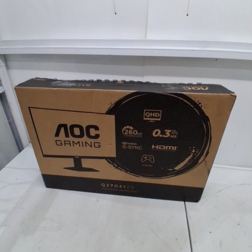 AOC QHD GAMING MONITOR - 27" - QHD 1440 - 240HZ - 0.3MS IPS - BLACK (MODEL: Q27G41ZE) image 6