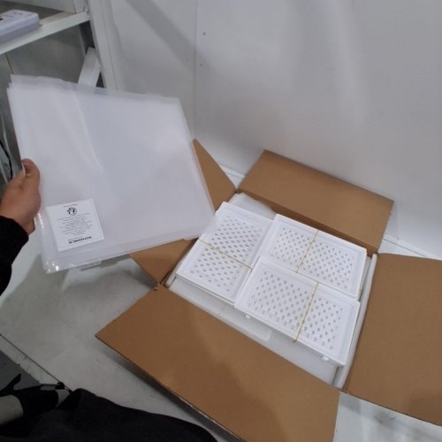 12PK SONGMICS STACKABLE SHOE BOXES- WHITE (MODEL:ULSP12SWT) image 2