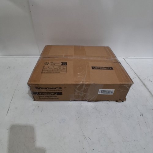 12PK SONGMICS STACKABLE SHOE BOXES- WHITE (MODEL:ULSP12SWT) image 3