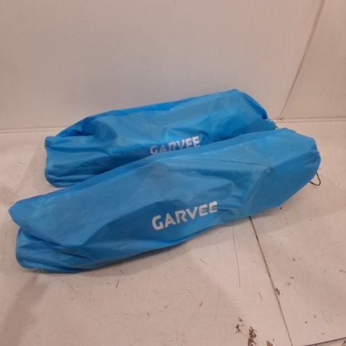 2PK GARVEE HIGH BACK FOLDING BEACH CHAIRS WITH CARRYING BAG - BLUE/BLACK image 6