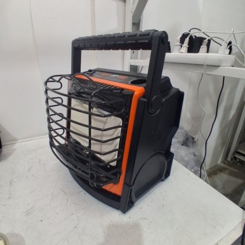 HEAT HOG PROPANE INFRARED PATIO HEATER - 18,000 BTU/HR - ORANGE AND BLACK (MODEL: HH-18SLN-MA) image 4