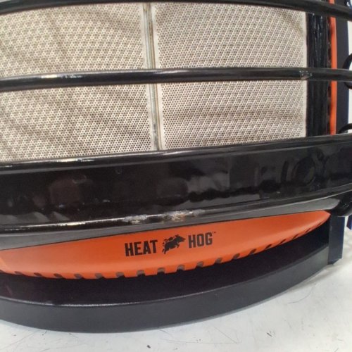 HEAT HOG PROPANE INFRARED PATIO HEATER - 18,000 BTU/HR - ORANGE AND BLACK (MODEL: HH-18SLN-MA) image 7
