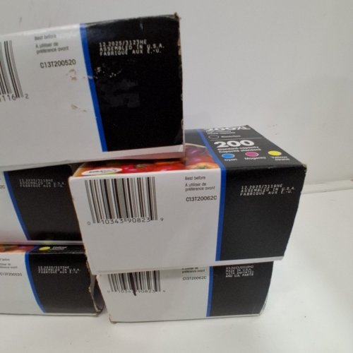 11 *EXPIRED* ASSORTED EPSON 200 SERIES INK CARTRIDGES - HIGH CAPACITY BLACK, STANDARD CAPACITY BLACK, CYAN, MAGENTA, YELLOW image 4