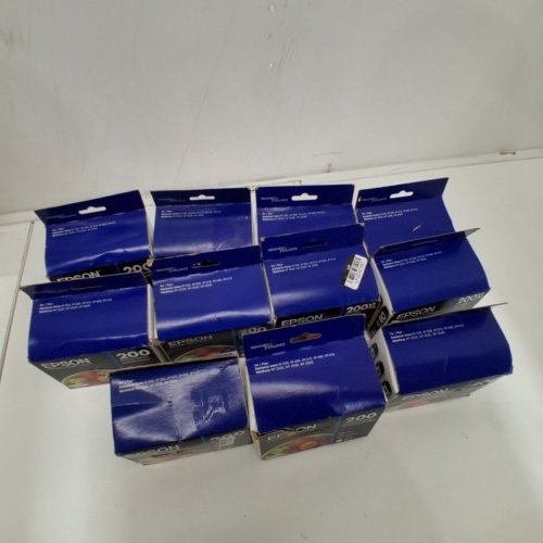 11 *EXPIRED* ASSORTED EPSON 200 SERIES INK CARTRIDGES - HIGH CAPACITY BLACK, STANDARD CAPACITY BLACK, CYAN, MAGENTA, YELLOW image 7