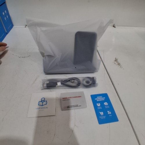 SENEO 2 IN 1 WIRELESS CHARGING PAD 7.5W - FOR IPHONE AND APPLE WATCH - BLACK image 2