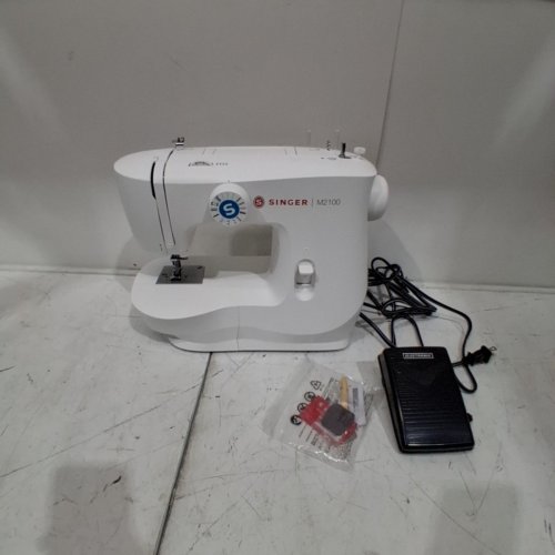 SINGER 63 STITCH BEGINNER SEWING MACHINE - WHITE (MODEL: M2100) image 3