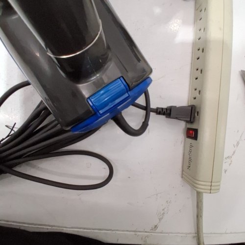 SHARK ROCKET PET ULTRA-LIGHT CORDED STICK & HANDHELD VACUUM CLEANER - BLUE & GREY (MODEL: HV300C V5) image 2