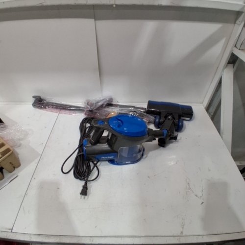 SHARK ROCKET PET ULTRA-LIGHT CORDED STICK & HANDHELD VACUUM CLEANER - BLUE & GREY (MODEL: HV300C V5) image 3