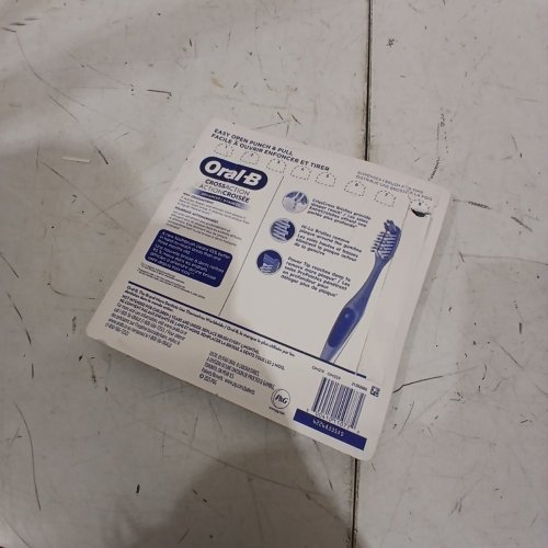 8PK ORAL-B MAX CLEAN ADVANCED TOOTHBRUSH CROSSACTION, SOFT - ASSORTED COLORS image 3