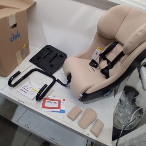 CLEK FOONF CONVERTIBLE REAR-TO-FRONT FACING SAFETY CAR SEAT - LATTE ZIIP (MODEL: FO19C1) image 6