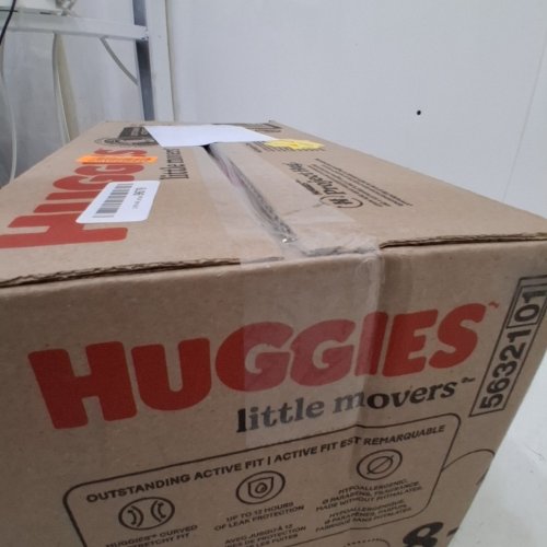 76PK HUGGIES LITTLE MOVERS DIAPERS - SIZE 8 image 3