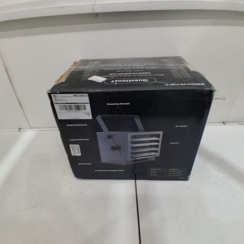 INOKRAFT MAXHEAT HARDWIRED ELECTRIC GARAGE HEATER WITH CEILING MOUNT - OVERHEAT PROTECTION AND REMOTE CONTROL - 7500W - UP TO 750SQFT (MODEL: MH-E7500) image 7