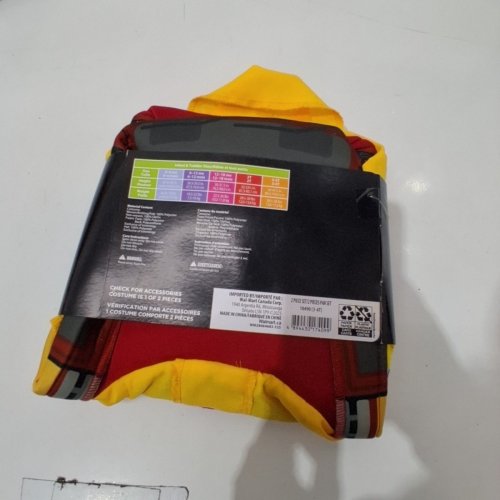2PC PALAMON FIRE TRUCK RIDE-ALONG COSTUME - 3-4T - RED / YELLOW(STYLE: 10490) image 3