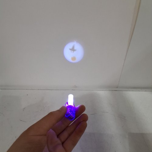 36PC HALLOWEEN PARTY FINGER LED LIGHTS - ASSORTED DESINGS/COLORS image 2