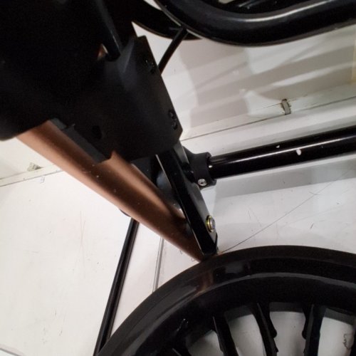 2-IN-1 PET STROLLER AND CARRIAGE BASKET - 33" X 23" X 41" - 66LB CAP - BLACK (MODEL: G10A) image 5