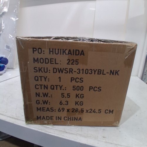 ELECTRIC DRYWALL POLE SANDER FOR POPCORN CEILING/WALL WITH VACUUM DUST COLLECTOR - 900W - 8.5A - 800-2100 RPM - YELLOW (MODEL: 225/DWSR-3103YBL-NK) image 3