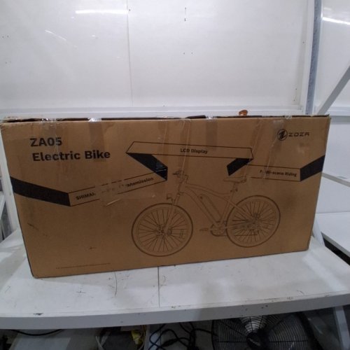 ZDZA 7 SPEED ELECTRIC MOUNTAIN BIKE - 26" - 1000W - BLACK (MODEL: ZA05) image 13
