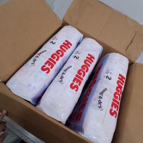 234PK MICKEY MOUSE HUGGIES SNUG AND DRY BABY DIAPERS - SIZE 2 (12-18LBS) image 2