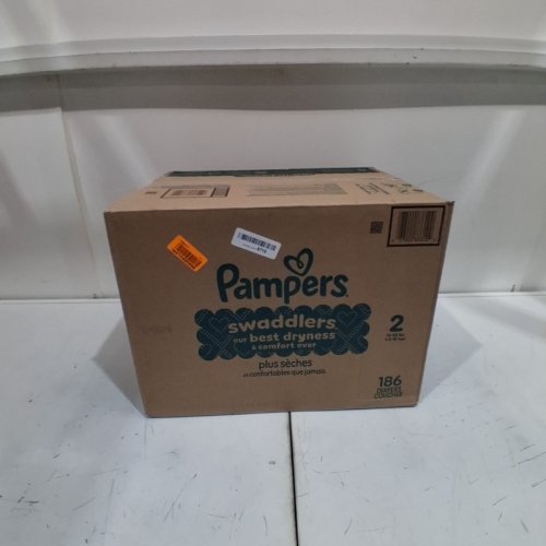 168PK PAMPERS SWADDLERS DISPOSABLE DIAPERS - SIZE 2 image 3