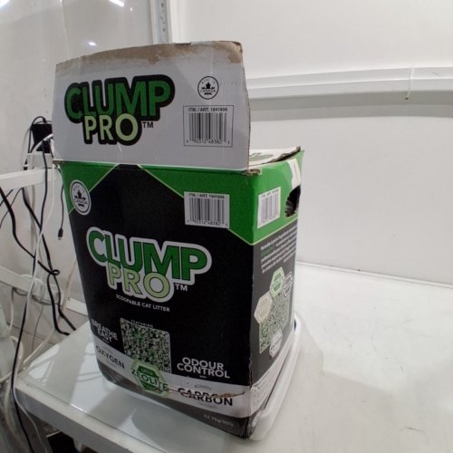 CLUMPPRO SCOOPABLE CAT LITTER WITH GREEN ZEOLITE AND ACTIVATED CARBON CRYSTALS - 50LBS (MODEL: 1941606) image 2