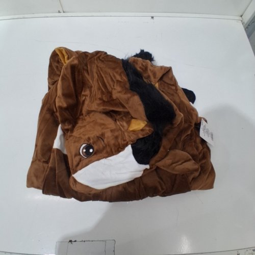 ADULT UNISEX RUBIES HORSE ONESIE COSTUME - SMALL - BROWN (STYLE: 100379) image 2