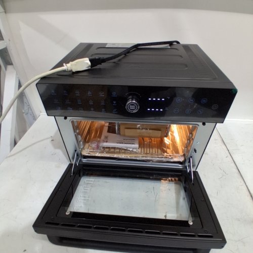 NUTRICHEF DIGITAL AIR FRYER OVEN - 32 QT - BLACK (MODEL: NCAFOV32BK) image 2