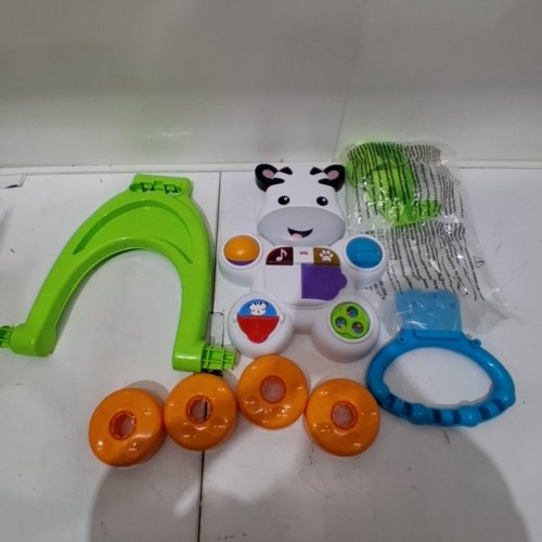 FISHER-PRICE LEARN WITH ME ZEBRA WALKER BABY TOY WITH MUSIC & LIGHTS (MODEL: DKH80/‎FPL37) image 3