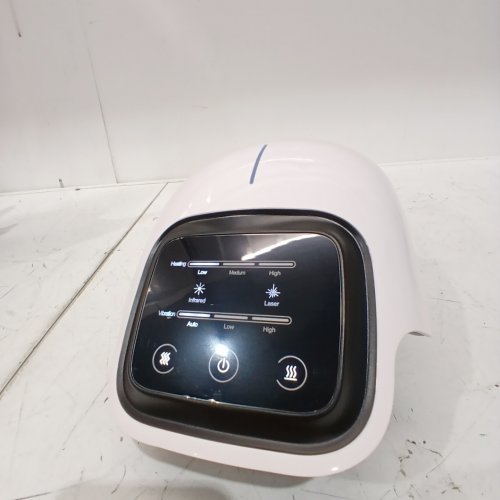 WIRELESS RELAXING KNEE MASSAGER - WHITE/BLACK image 2