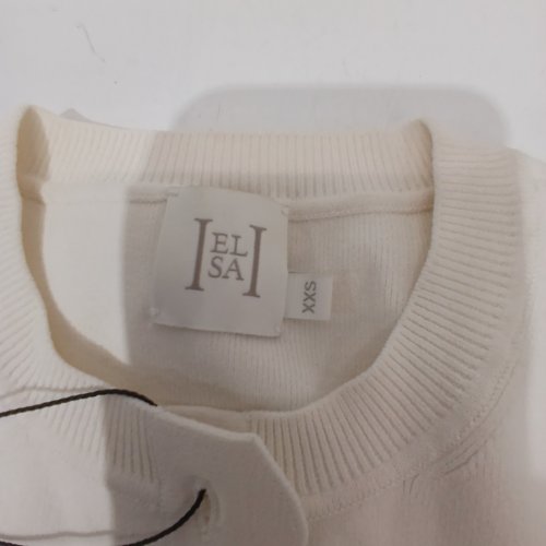 WOMEN'S ELISA RIBBED SWEATER - SIZE EXTRA SMALL - CREAM (STYLE: 32829) image 2