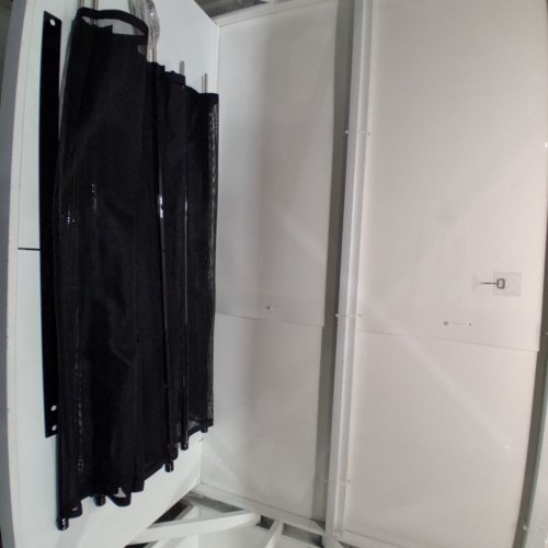 REAL RELAX MESH STITCHING SAFETY FENCE FOR POOLS - 55.91" X 4.92" 4.92" - BLACK/STAINLESS STEEL (MODEL: NLSF412) image 2