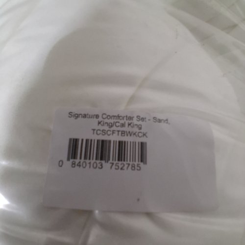 MELLOW MARSHMELLOW SOFT PLUSH COMFORTER - KING - WHITE image 3