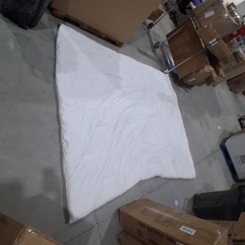 MELLOW MARSHMELLOW SOFT PLUSH COMFORTER - KING - WHITE image 4