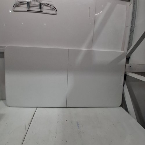 MAINSTAYS 4FT FOLDING TABLE - WHITE image 4