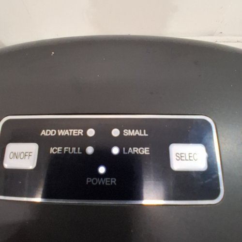 WHIRLPOOL COUNTERTOP ICE MAKER - 26 LBS - STAINLESS STEEL (MODEL: WHCI26BSA3A) image 2