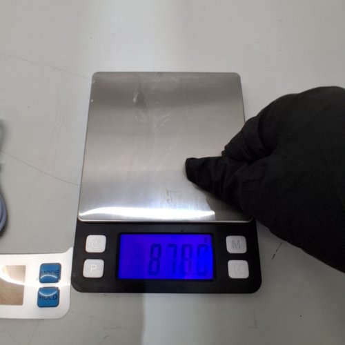 BOMATA SMALL DIGITAL SCALE - 0.0G/1KG - DARK GREY (MODEL: BS2000) image 2