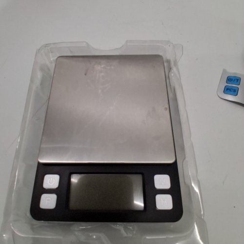 BOMATA SMALL DIGITAL SCALE - 0.0G/1KG - DARK GREY (MODEL: BS2000) image 5
