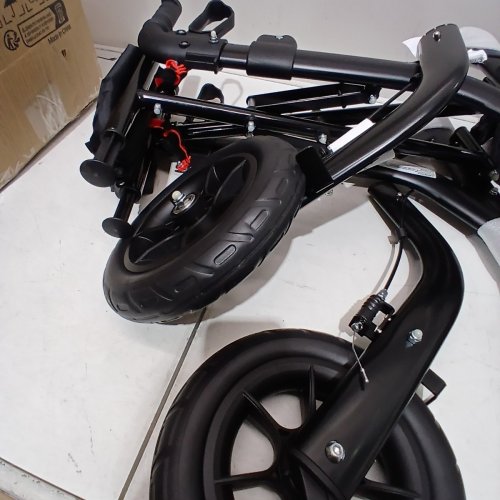 MAXWALK ALL TERRAIN ROLLATOR WITH BACKREST - 300LB CAPACITY - BLACK (MODEL: ‎MW2402) image 3