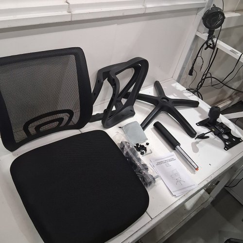 PAYLESSHERE MESH BACK OFFICE CHAIR - BLACK (MODEL: VN-H03-BLACK) image 3