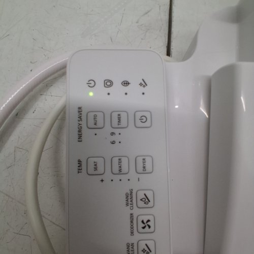 TOTO WASHLET S2 ELECTRONIC ELONGATED BIDET TOILET SEAT WITH INSTANT WATER HEATING, HEATED SEAT, NIGHT LIGHT & SIDE CONTROL - COTTON WHITE (MODEL: SW3346#01) image 2