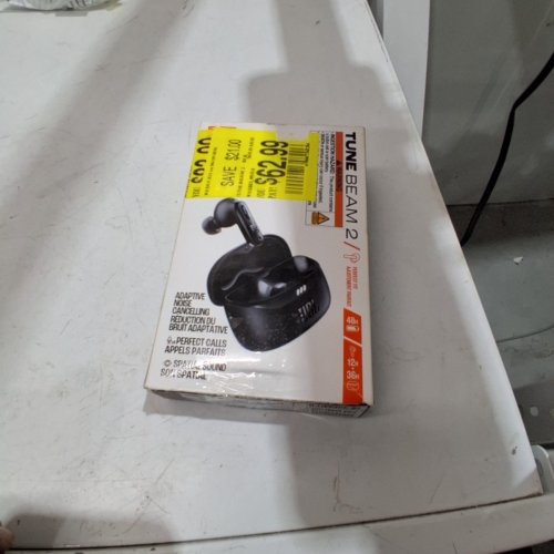 JBL BY HARMAN 2 TRUE WIRELESS NOISE CANCELLING IN EAR HEADPHONES WITH 48 HOUR PLAYBACK TIME - BLACK (MODEL: JBLVBEAM2BLKAM) image 5