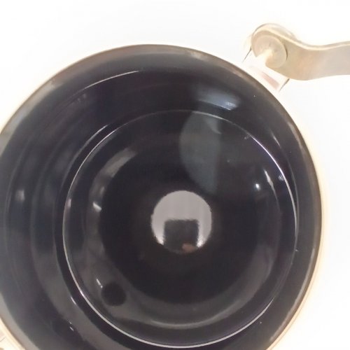 MACKENZIE-CHILDS TEA KETTLE - 3QT - WHITE ROSY CHECK (MODEL: 237766) image 4