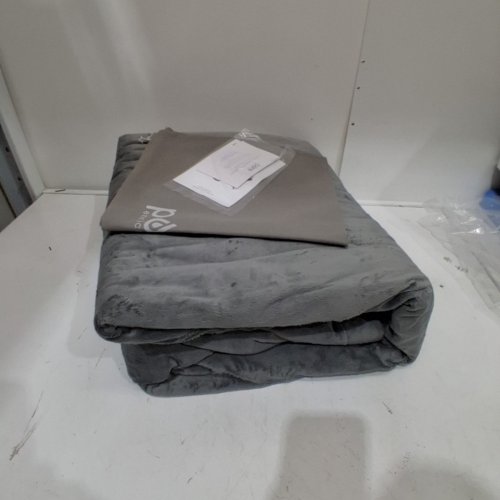 PURE ENRICHMENT PLUSH HEATED THROW BLANKET - 50" X 60" - GRAY (MODEL: PEHTTHRO-G) image 4
