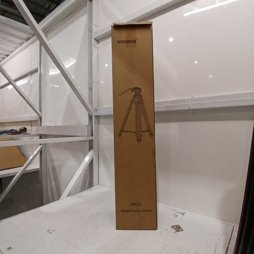 NEEWER PRO VIDEO HEAVY DUTY ALUMINUM TRIPOD FOR CAMERA - 74" - BLACK/RED - (MODEL: TP37) image 4